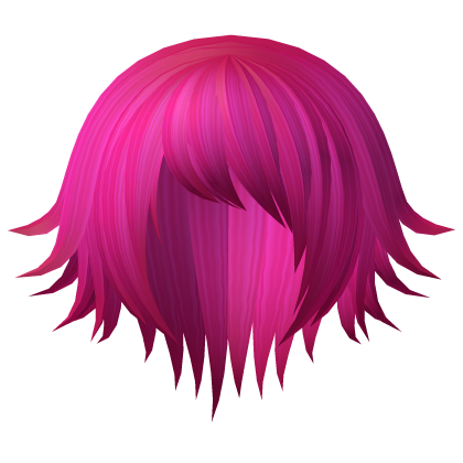goth vampire bob hair hot pink