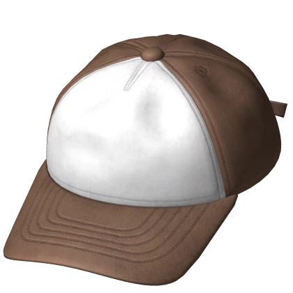 Backwards Brown Cap Roblox item render