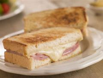 Cheese and ham sandwich studios