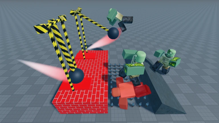 [Traps]Build To Survive - Roblox