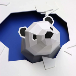 Paper Polar Bear