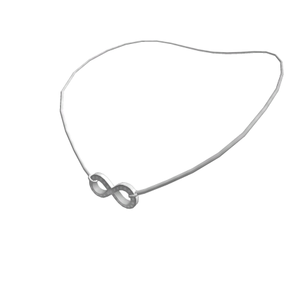 Infinity Necklace in Silver Roblox item