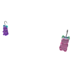 Gummy Bear Earings