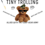 Corporate teddy bear trolling