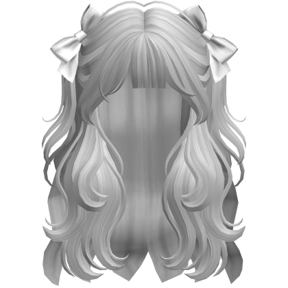 Girl White Hair Cute Roblox item