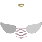 Cute Back Corset Cupid Wings w/ Halo