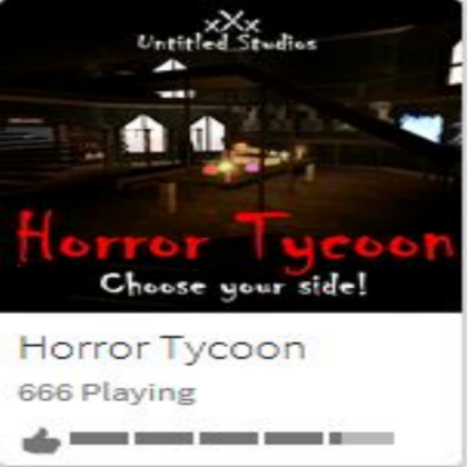 Horror Tycoon Roblox decal