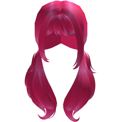 Sweetest Pigtails ( Hot Pink ) Roblox item