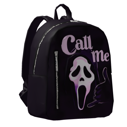 Ghostface Dark Purple Backpack Roblox item