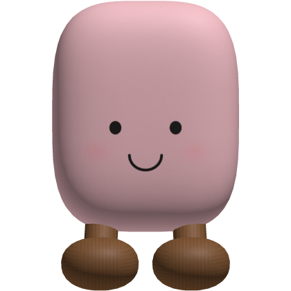 Pink Jellycat Marshmallow Plushie Backpack