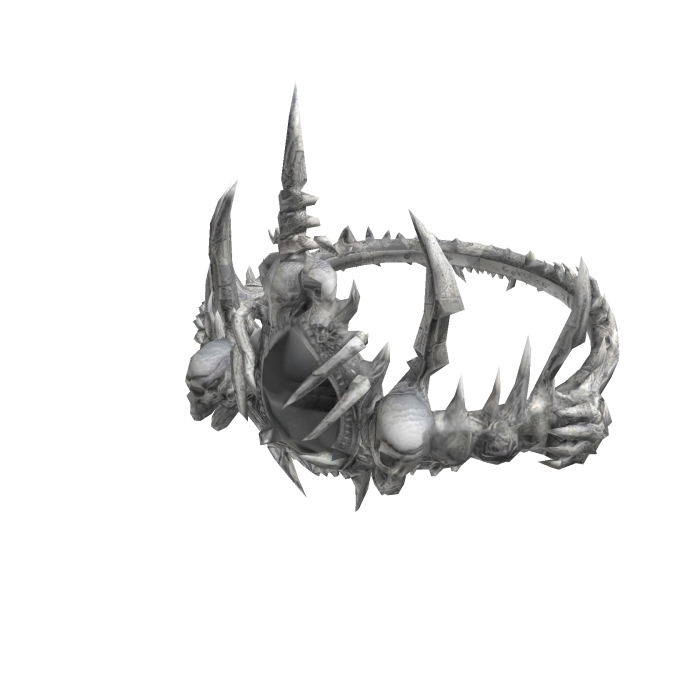 Silver Dark Fantasy Crown