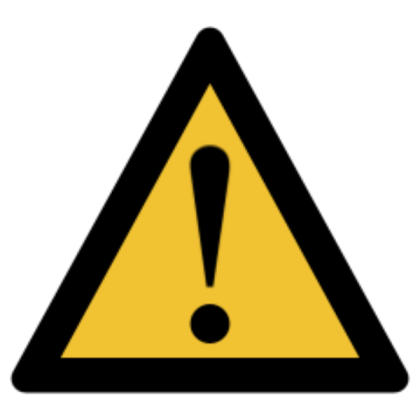 Caution Warning Sign Roblox decal