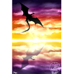 Sunset Dragons
