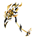 Flamming carbon scythe