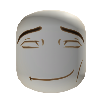 Glowing Man Face Roblox item