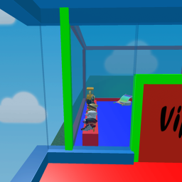 Escapa del obby medio arcoiris :D
