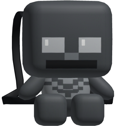 Wither Skeleton Pixel Plushie [3.0]