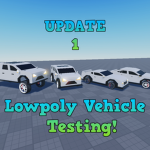 Lowpoly Vehicle Testing