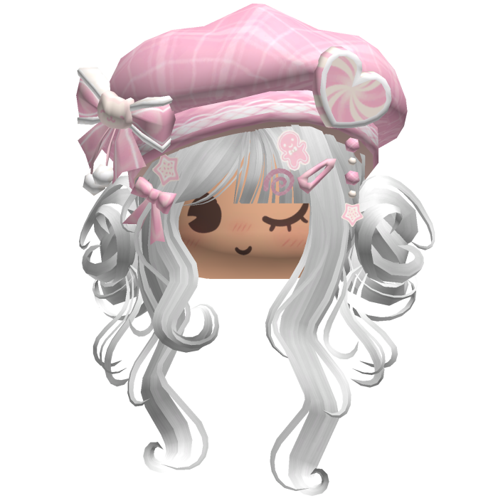 ♡ Christmas Swirly Wispy Buns (White)