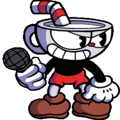 Cuphead FNF Indie cross Roblox decal