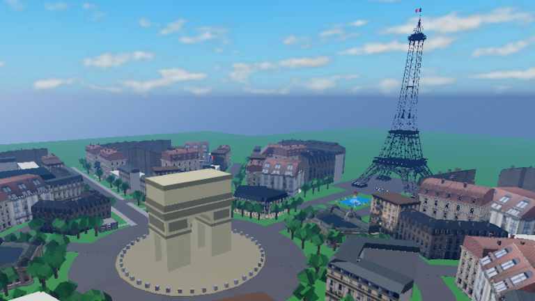 Fly in an airplane to Paris simulator. screenshot 3