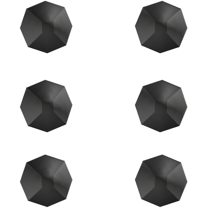 Tripple Piercing emo pastel gothic dark grey Roblox item