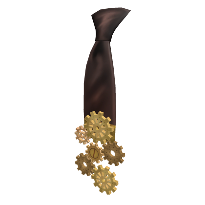 Steampunk Gear Necktie