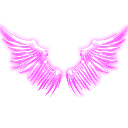  [⌛GLOW EMISSIVE] Pink 🎀 Harbinger Wings 