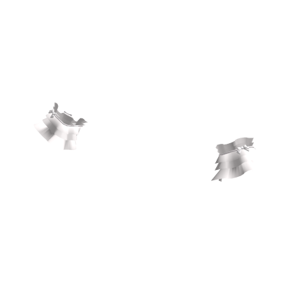 white bow ruffle cuffs thumbnail