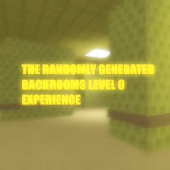 The randomly generated Backrooms experience