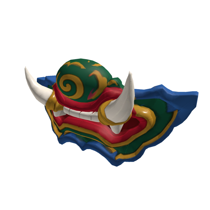 thai Tossakan Mask Face - หน้ากากทศกัณฑ์ไทย