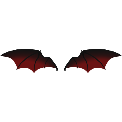 Red Vampire Bat Wings Roblox item