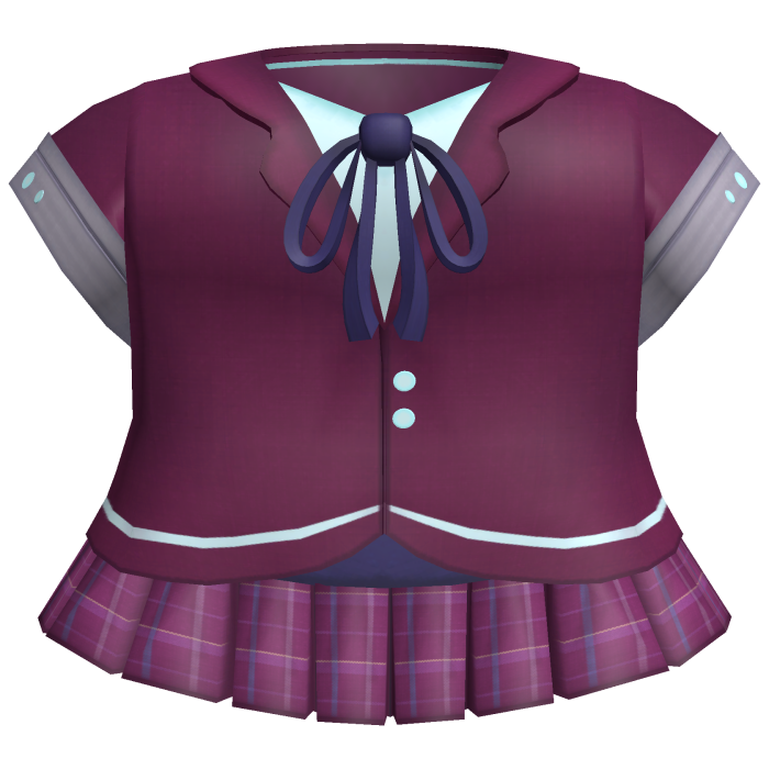 ୨୧ Kawaii MLP Crystal Prep Academy Uniform Skirt 