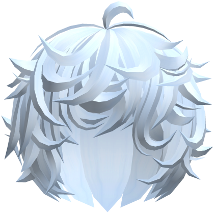 🐶SUPA FLUFFY! cute kawaii boy hair 🐾 blue Roblox item