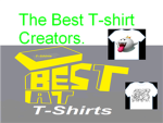 The Best T-Shirt Creators.