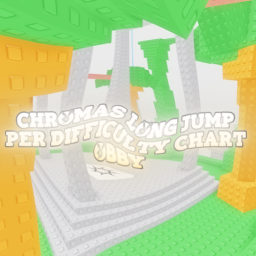 Chroma's Long Jump Per Difficulty Chart Obby