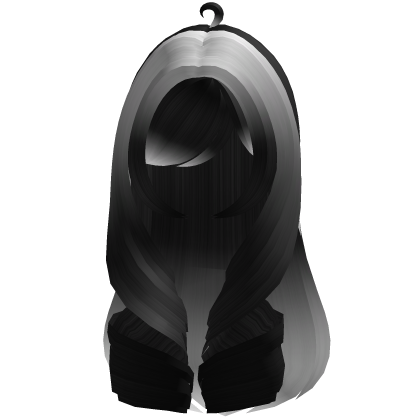 cute y2k emo fluffy long straight wavy curly hair Roblox item