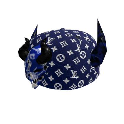 LV HAT BLUE CSM