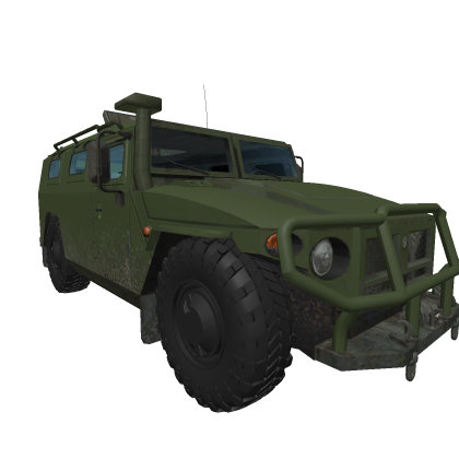 🌙 Tiger Armored Car Military Vehicle Army Fence