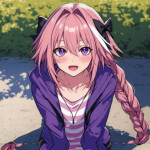 Sit on Astolfo's lap