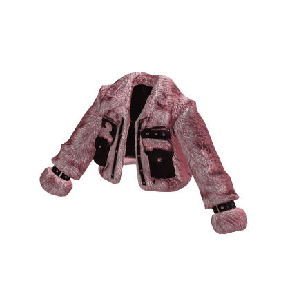 Pink Y2K Asymmetric Baggy Overall Set [PBR]