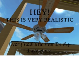 Every Single Reaslistic fan In My Inventory icon