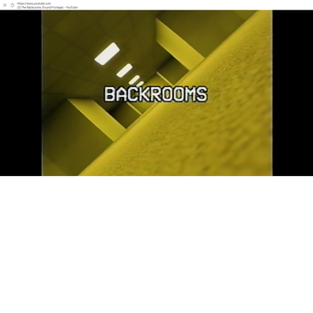 Survive the backrooms.