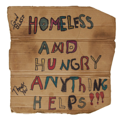 Anything Helps Please Donate sign Roblox decal