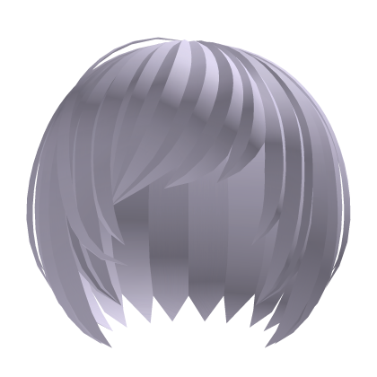 ៹ light purple shy choppy bob (つ﹏<) Roblox item