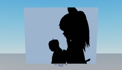Bad Apple!! in Roblox