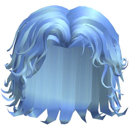 Wavey Blue Surfer Male Curly Hair