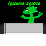 Iguana sauna
