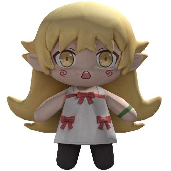Cutesy Shinobu Oshino Anime Doll