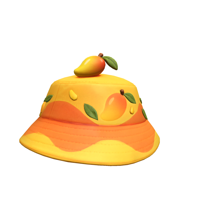 Gorro playero de mango
